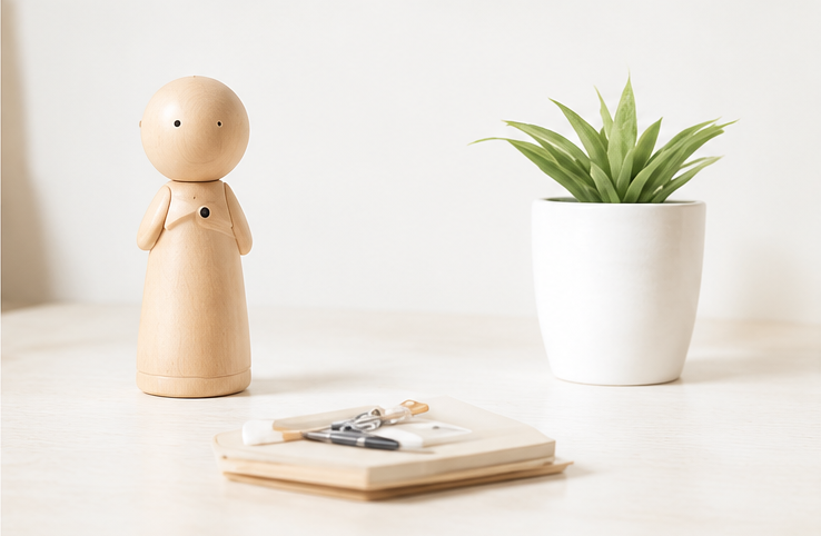 タイプカードを確認する人のイメージ