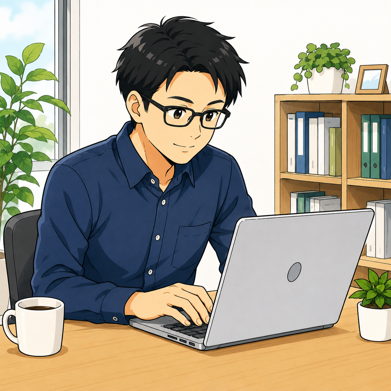 ホームページのリニューアルを考える人のイメージ